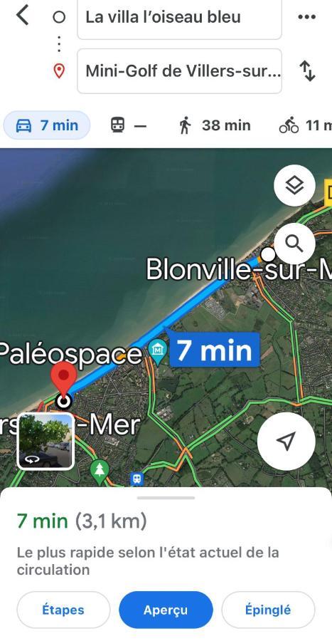 La Villa L'Oiseau Bleu Proche De La Plage Et De Deauville !!! Awards 2025 Blonville-sur-Mer Eksteriør billede