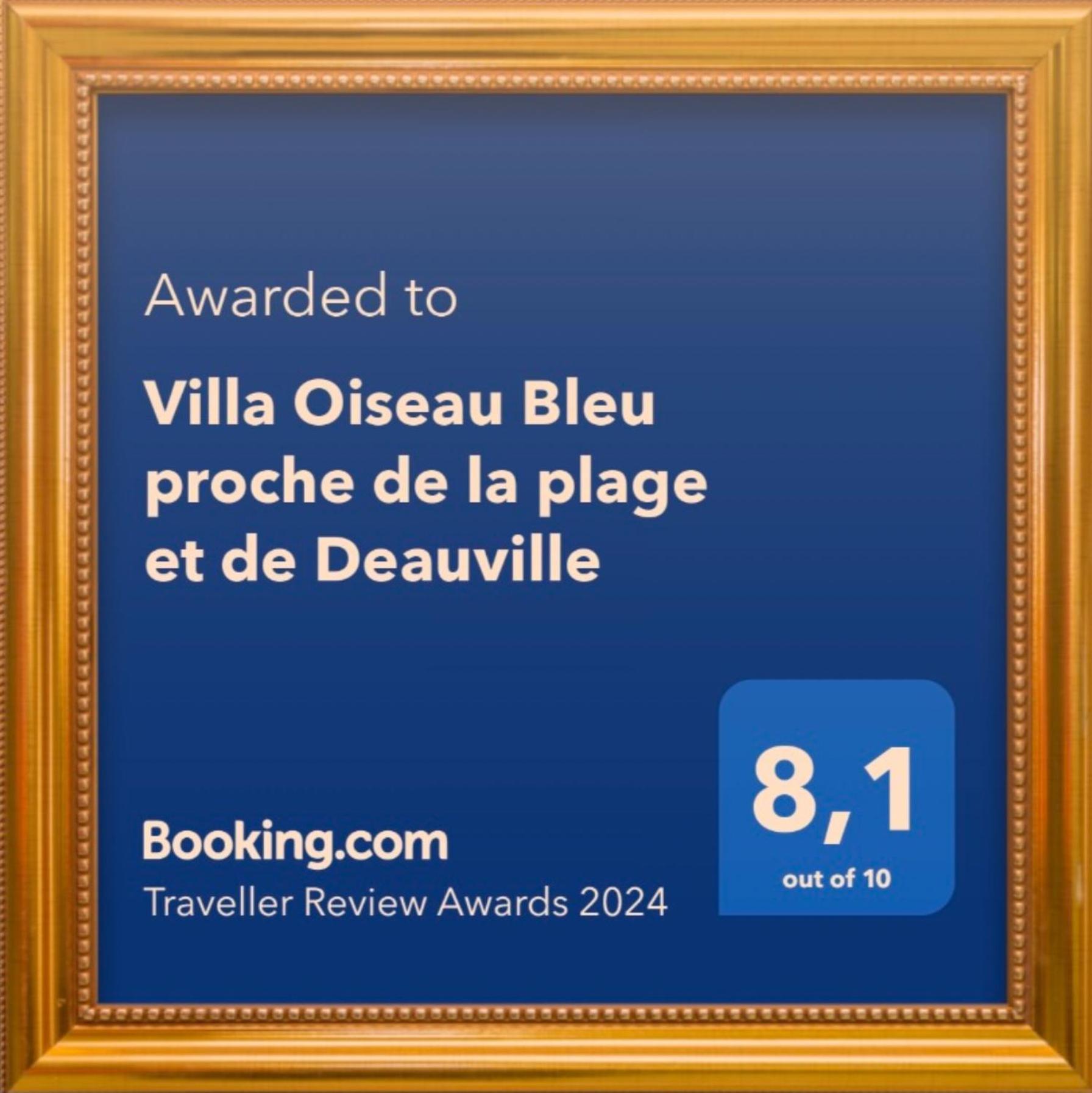 La Villa L'Oiseau Bleu Proche De La Plage Et De Deauville !!! Awards 2025 Blonville-sur-Mer Eksteriør billede